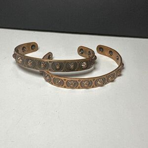 Vintage Copper Cuff Bracelets